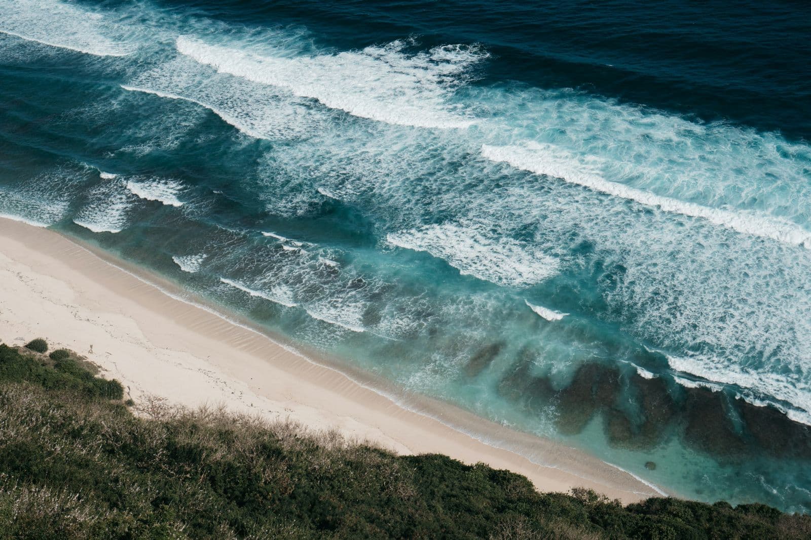 Bali coastline
